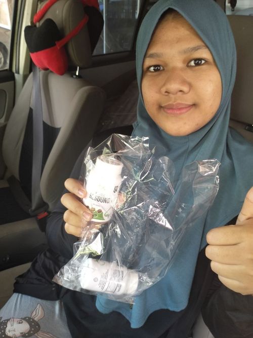 Maklum balas pelanggan WhatsApp Kapsul Resdung SB 1