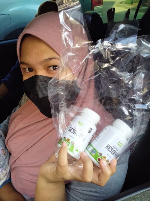 Maklum balas pelanggan WhatsApp Kapsul Resdung SB 2