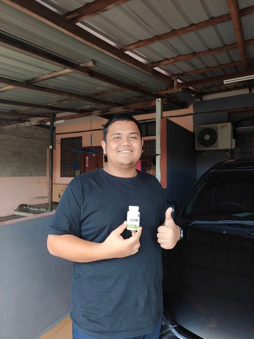 Maklum balas pelanggan WhatsApp Kapsul Resdung SB 5