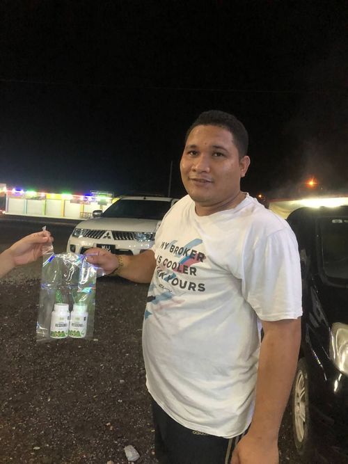 Maklum balas pelanggan WhatsApp Kapsul Resdung SB 8